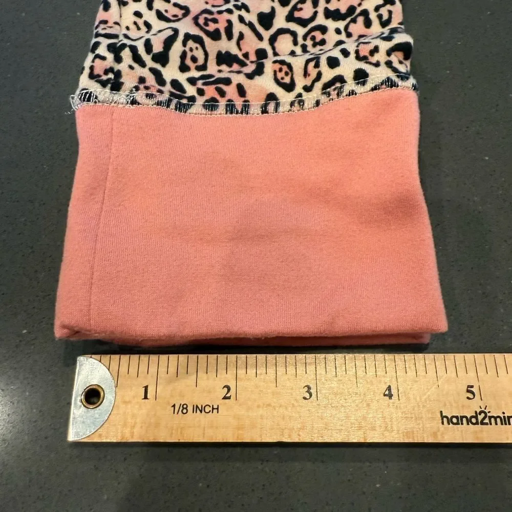 Chic Pink and Leopard Pajama Set